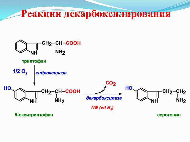 Реакции декарбоксилирования 
