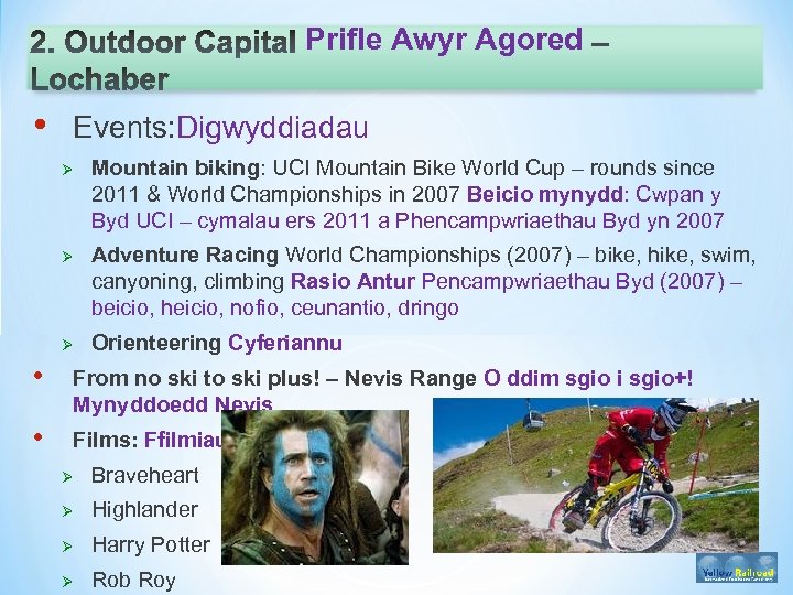 Prifle Awyr Agored • Events: Digwyddiadau Ø Mountain biking: UCI Mountain Bike World Cup
