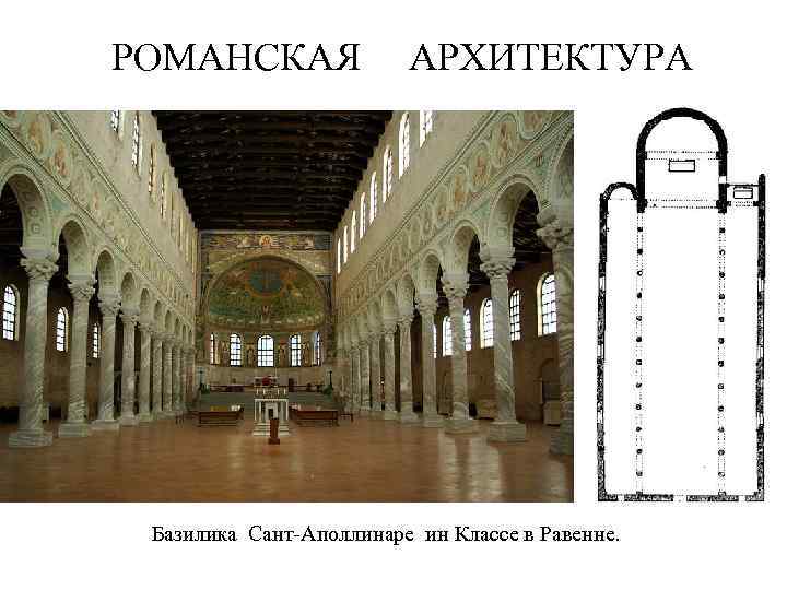 Архитектура и живопись средних веков