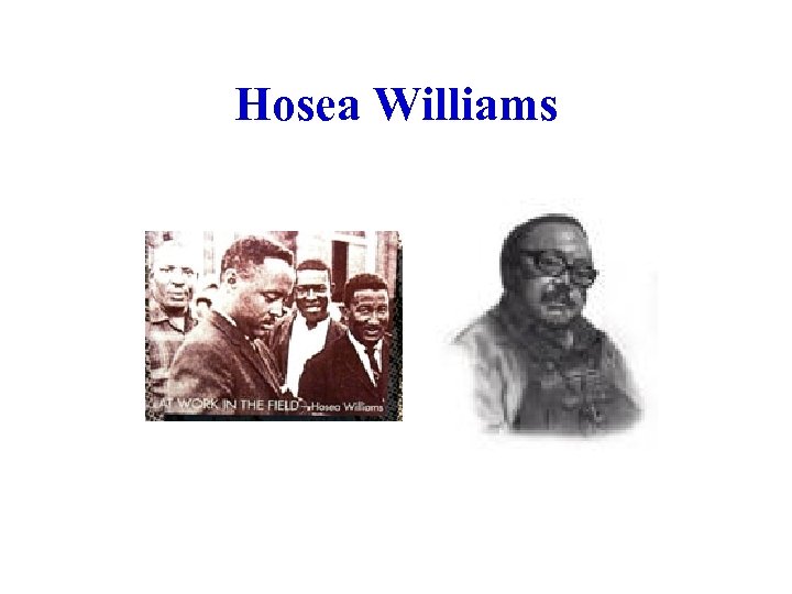 Hosea Williams 