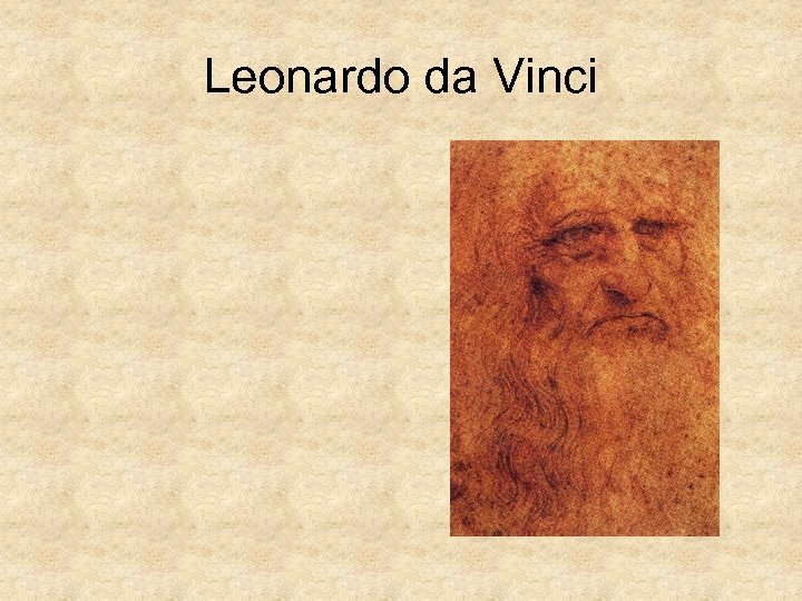 Leonardo da Vinci 