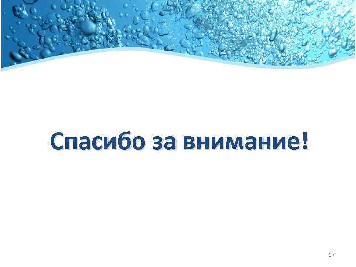 Спасибо за внимание! 37 