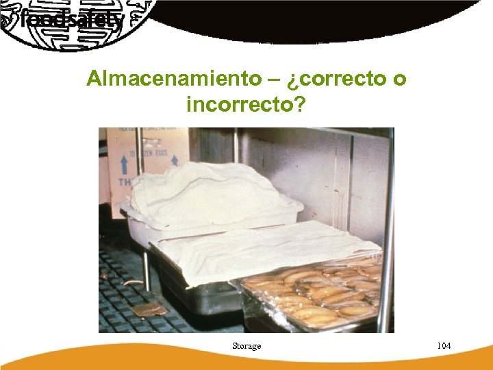 Almacenamiento – ¿correcto o incorrecto? Storage 104 