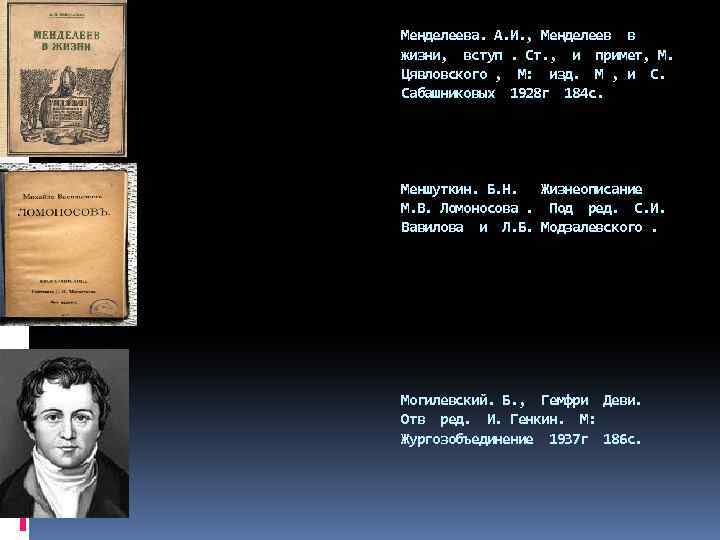 Менделеева. А. И. , Менделеев в жизни, вступ. Ст. , и примет, М. Цявловского