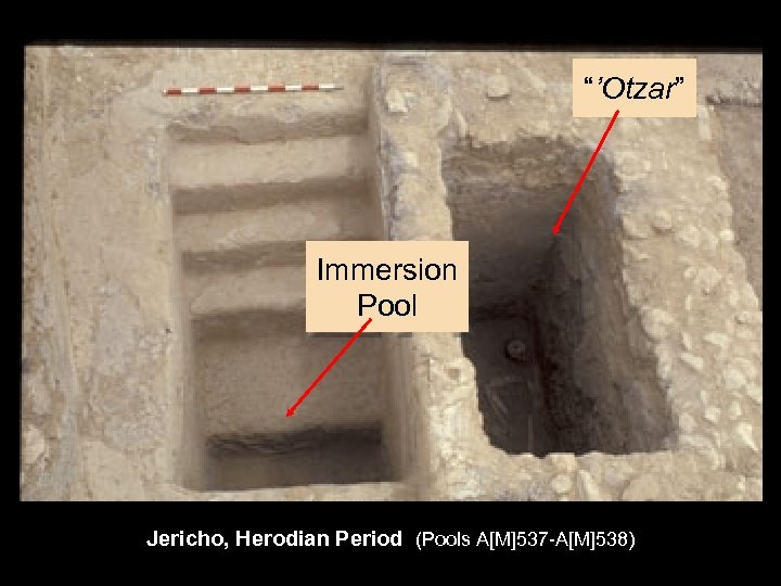 “’Otzar” Immersion Pool Jericho, Herodian Period (Pools A[M]537 -A[M]538) 