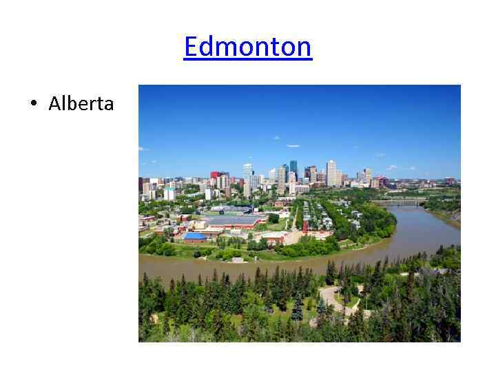 Edmonton • Alberta 