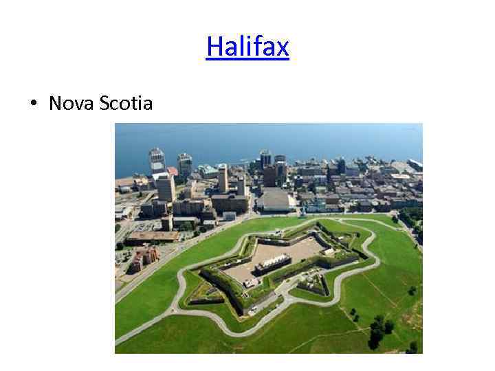 Halifax • Nova Scotia 