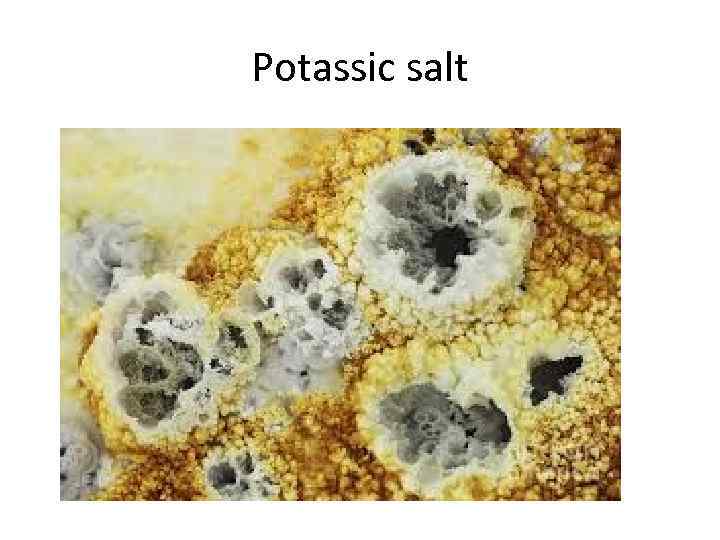 Potassic salt 