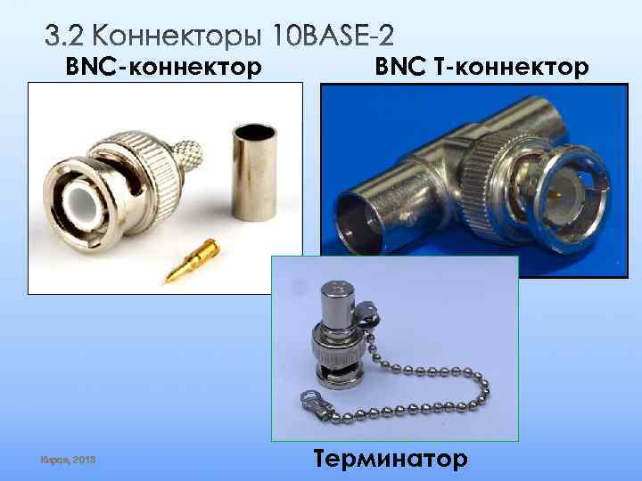 BNC-коннектор Киров, 2013 BNC Т-коннектор Терминатор 