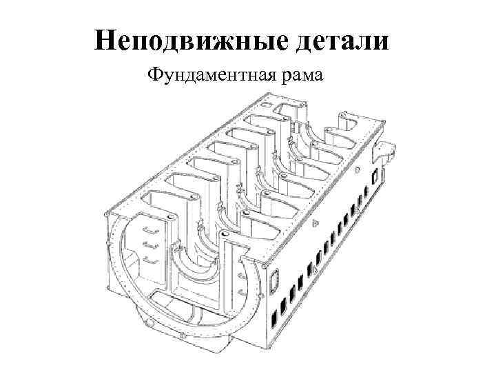 Рамовые подшипники судового дизеля