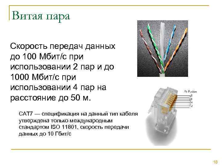 Почему сетевая карта гигабитная а соединение 100 мегабит