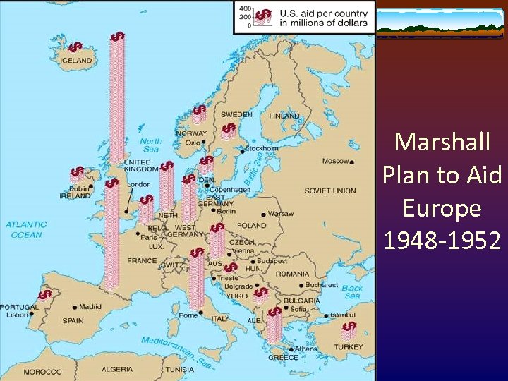 Marshall Plan to Aid Europe 1948 -1952 