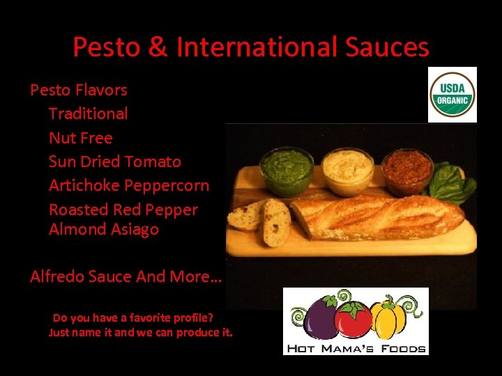 Pesto & International Sauces Pesto Flavors Traditional Nut Free Sun Dried Tomato Artichoke Peppercorn