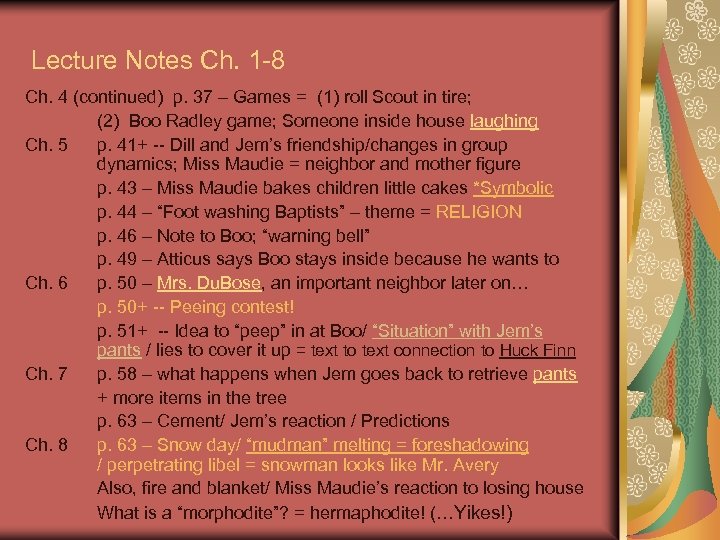 Lecture Notes Ch. 1 -8 Ch. 4 (continued) p. 37 – Games = (1)