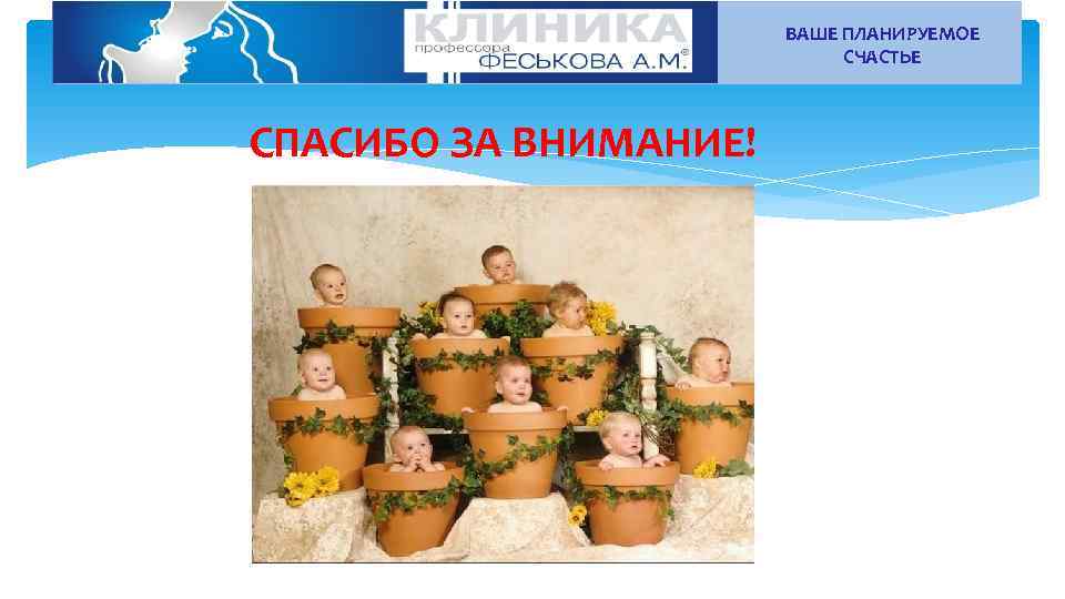 ВАШЕ ПЛАНИРУЕМОЕ СЧАСТЬЕ СПАСИБО ЗА ВНИМАНИЕ! 