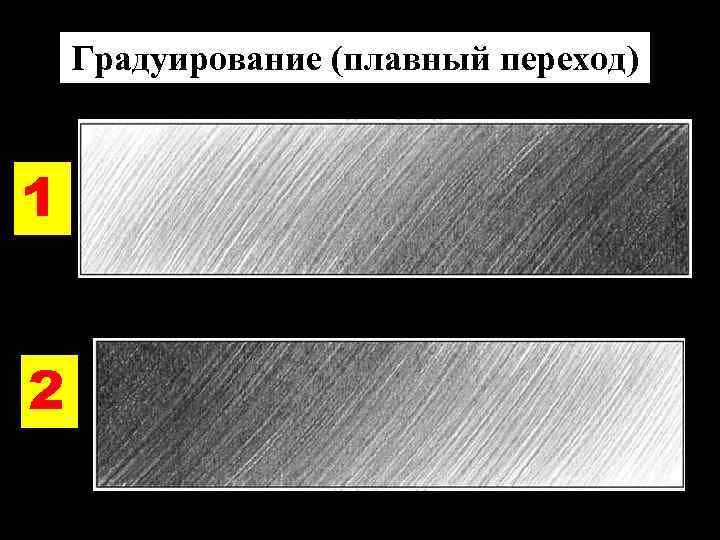 Градуирование (плавный переход) 1 2 