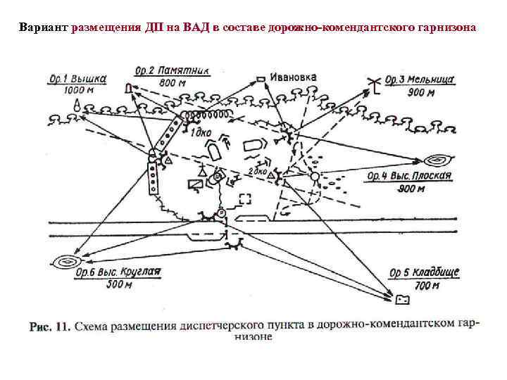 Карта с вад