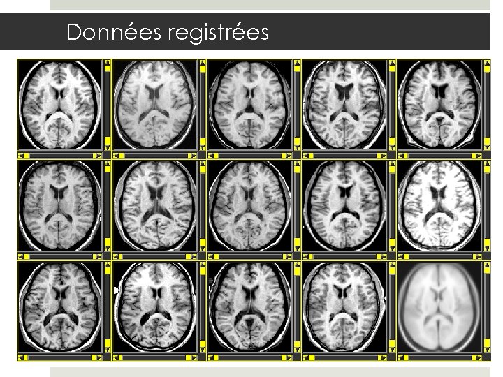 Données registrées 