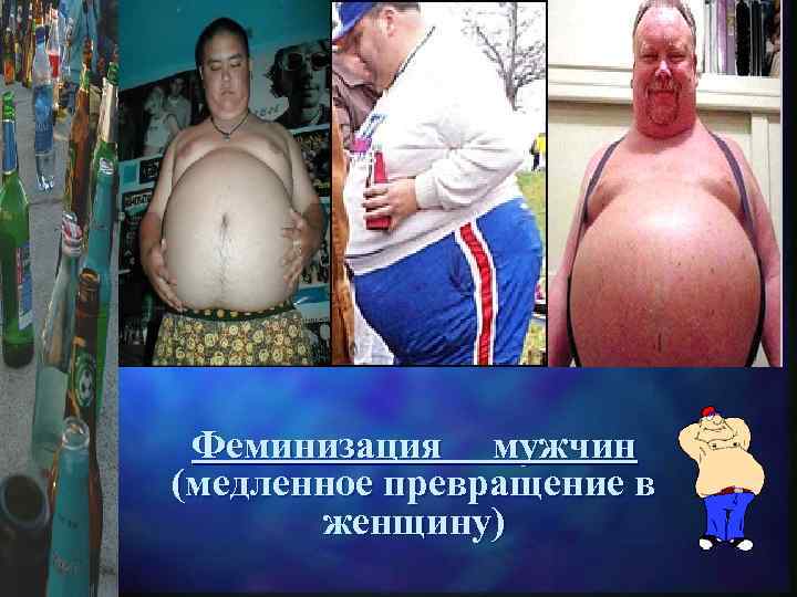 Феминизация мужчин (медленное превращение в женщину) 