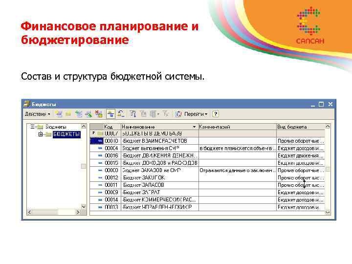 Финансовое планирование и бюджетирование Состав и структура бюджетной системы. 