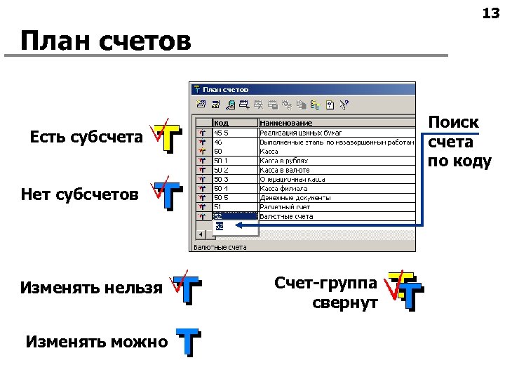 Поиск счетов. Компонента «расчет» 1 с.