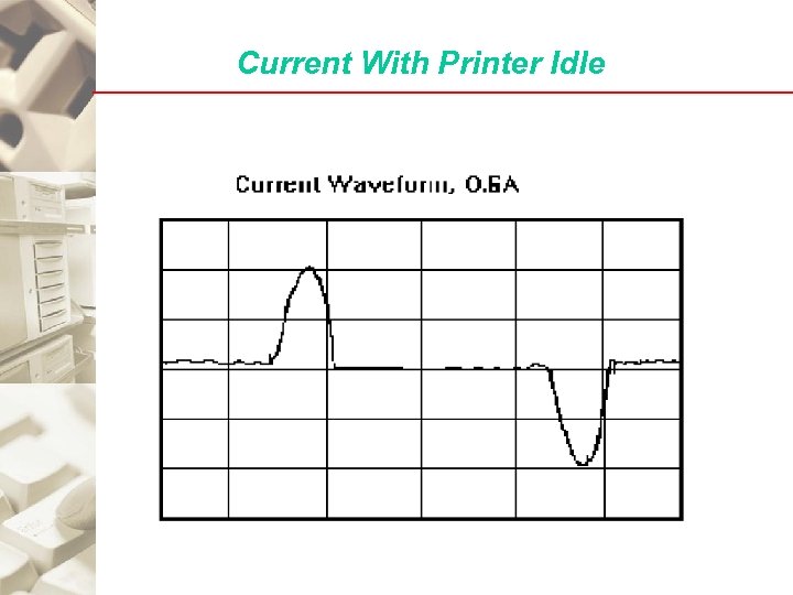 Current With Printer Idle 