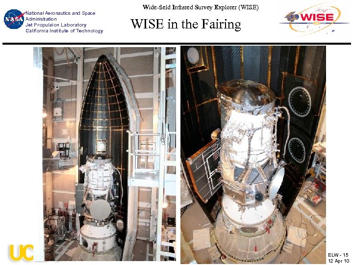 National Aeronautics and Space Administration Jet Propulsion Laboratory California Institute of Technology Wide-field Infrared