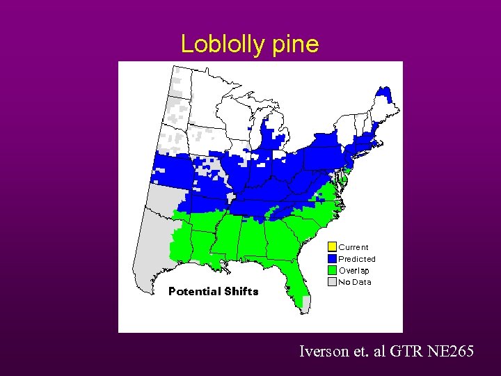 Loblolly pine Iverson et. al GTR NE 265 