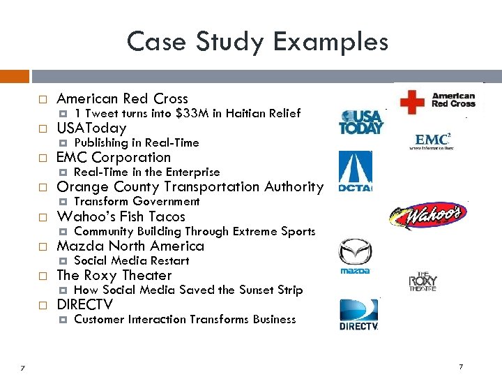 Case Study Examples American Red Cross 7 How Social Media Saved the Sunset Strip