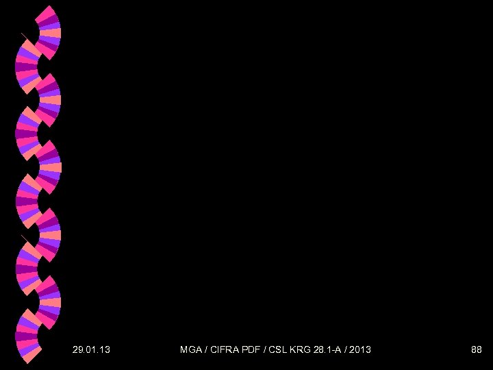 29. 01. 13 MGA / CIFRA PDF / CSL KRG 28. 1 -A /