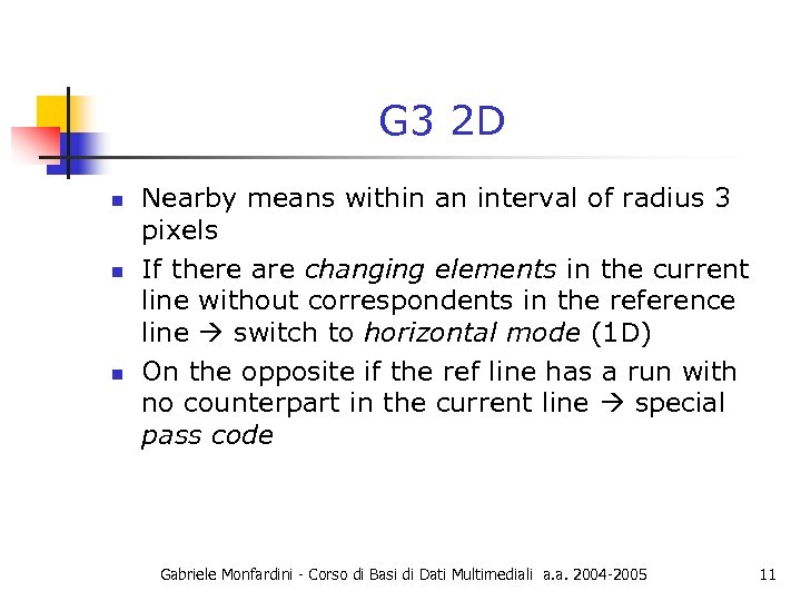 G 3 2 D n n n Nearby means within an interval of radius