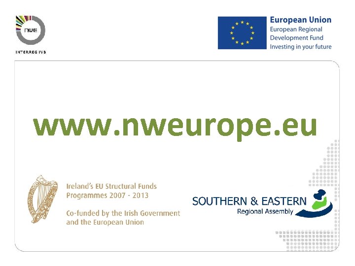 www. nweurope. eu 