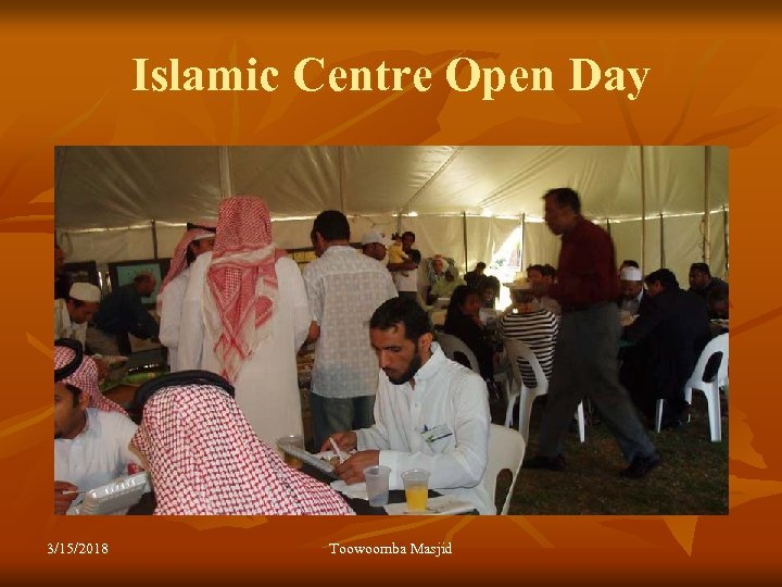 Islamic Centre Open Day 3/15/2018 Toowoomba Masjid 