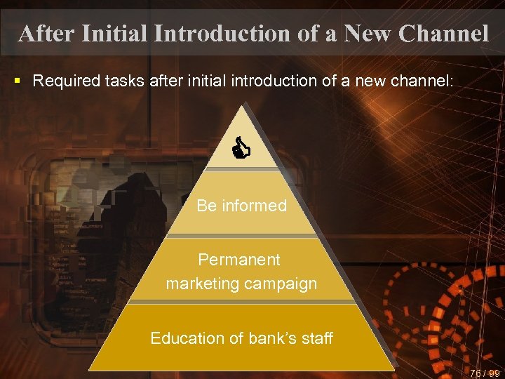 After Initial Introduction of a New Channel § Required tasks after initial introduction of