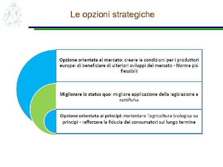 Le opzioni strategiche 