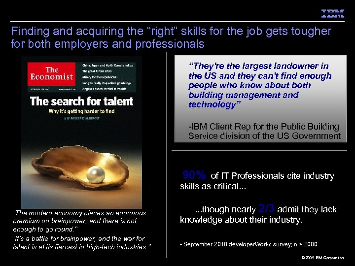 Finding and acquiring the “right” skills for the job gets tougher for both employers