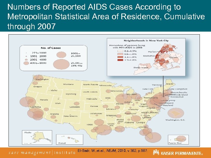 Numbers of Reported AIDS Cases According to Metropolitan Statistical Area of Residence, Cumulative through