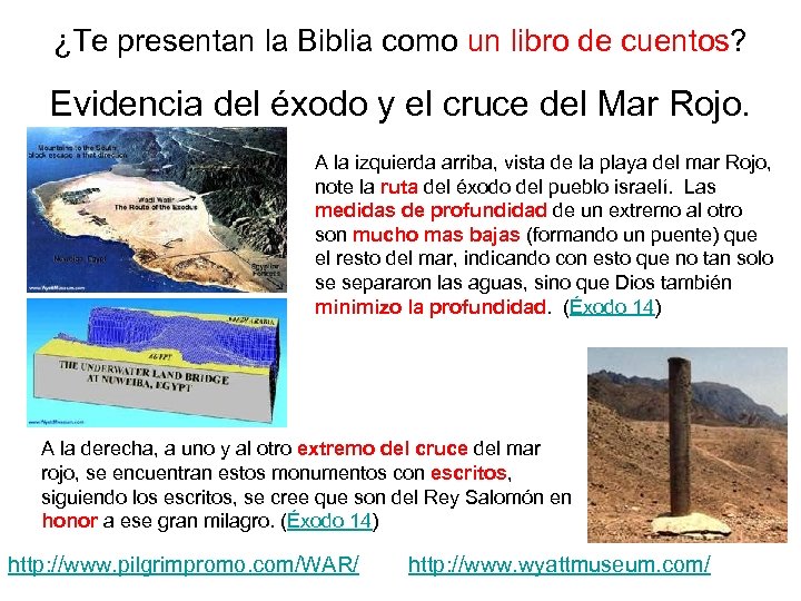 ¿Te presentan la Biblia como un libro de cuentos? Evidencia del éxodo y el