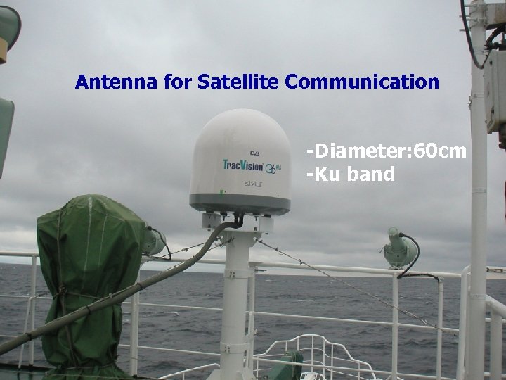 Antenna for Satellite Communication -Diameter: 60 cm -Ku band 