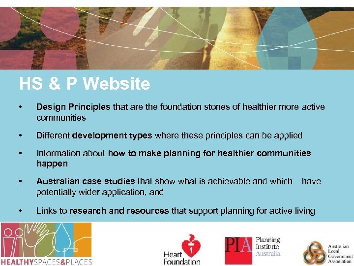 HS & P Website • Design Principles that are the foundation stones of healthier