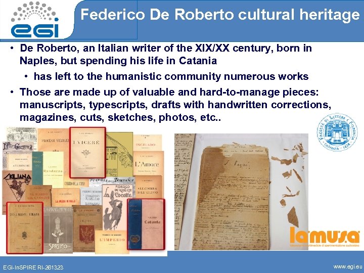 Federico De Roberto cultural heritage • De Roberto, an Italian writer of the XIX/XX
