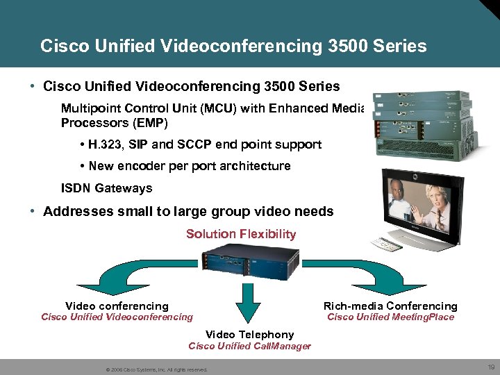 Cisco Unified Videoconferencing 3500 Series • Cisco Unified Videoconferencing 3500 Series Multipoint Control Unit