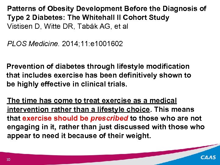 Patterns of Obesity Development Before the Diagnosis of Type 2 Diabetes: The Whitehall II