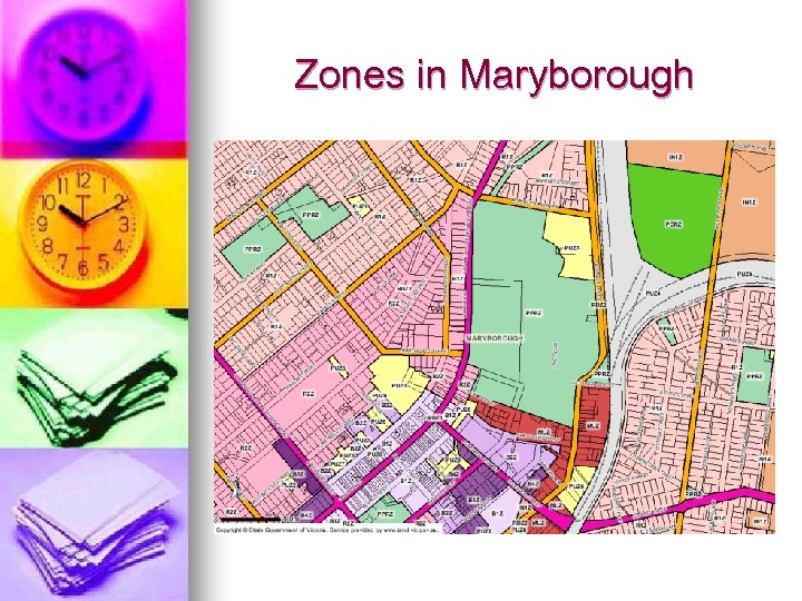 Zones in Maryborough 