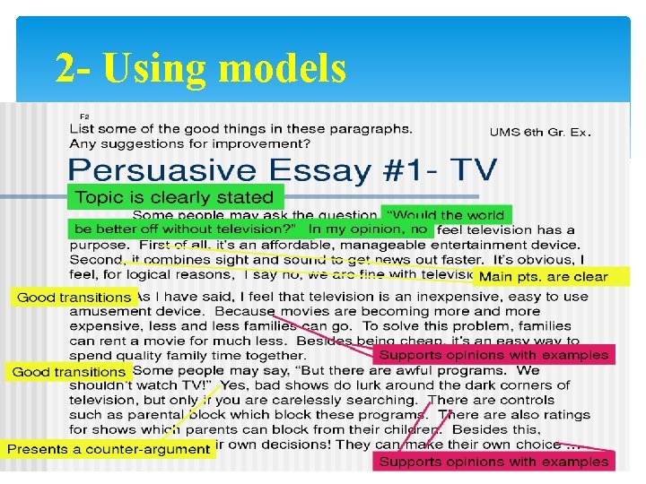 2 - Using models 