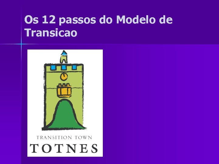 Os 12 passos do Modelo de Transicao 