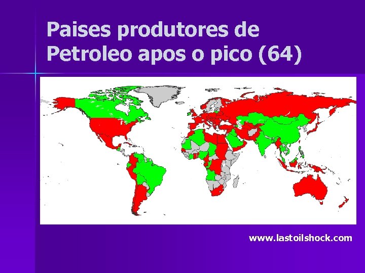 Paises produtores de Petroleo apos o pico (64) www. lastoilshock. com 