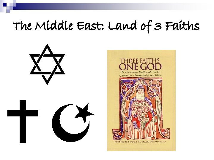 The Middle East: Land of 3 Faiths 