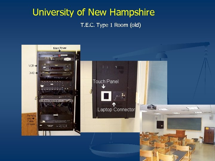 University of New Hampshire T. E. C. Type 1 Room (old) 