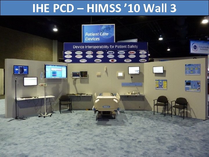 IHE PCD – HIMSS ’ 10 Wall 3 74 